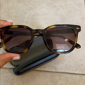 Zac Posen tortoise shell sunglasses